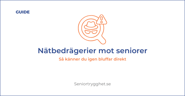 Nätbedrägerier mot seniorer 2026 – phishing, SMS & fejkmail