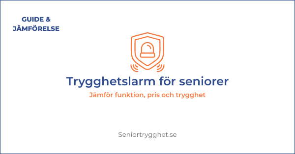 Bästa trygghetslarm 2026 – test, pris & jämförelse för seniorer
