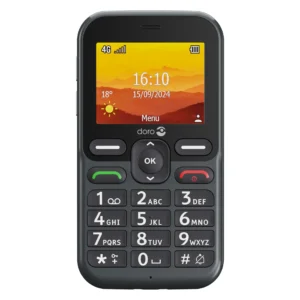 Doro L11 enkel knapptelefon med SOS-knapp för äldre
