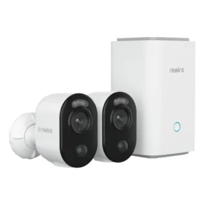 Reolink Home Hub med fyra utomhuskameror