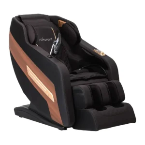 Sakura 306A massagefåtölj i trä och läder